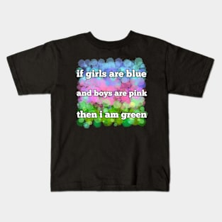 I'm green Kids T-Shirt